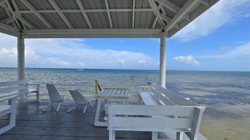 amalia ocean side deck view